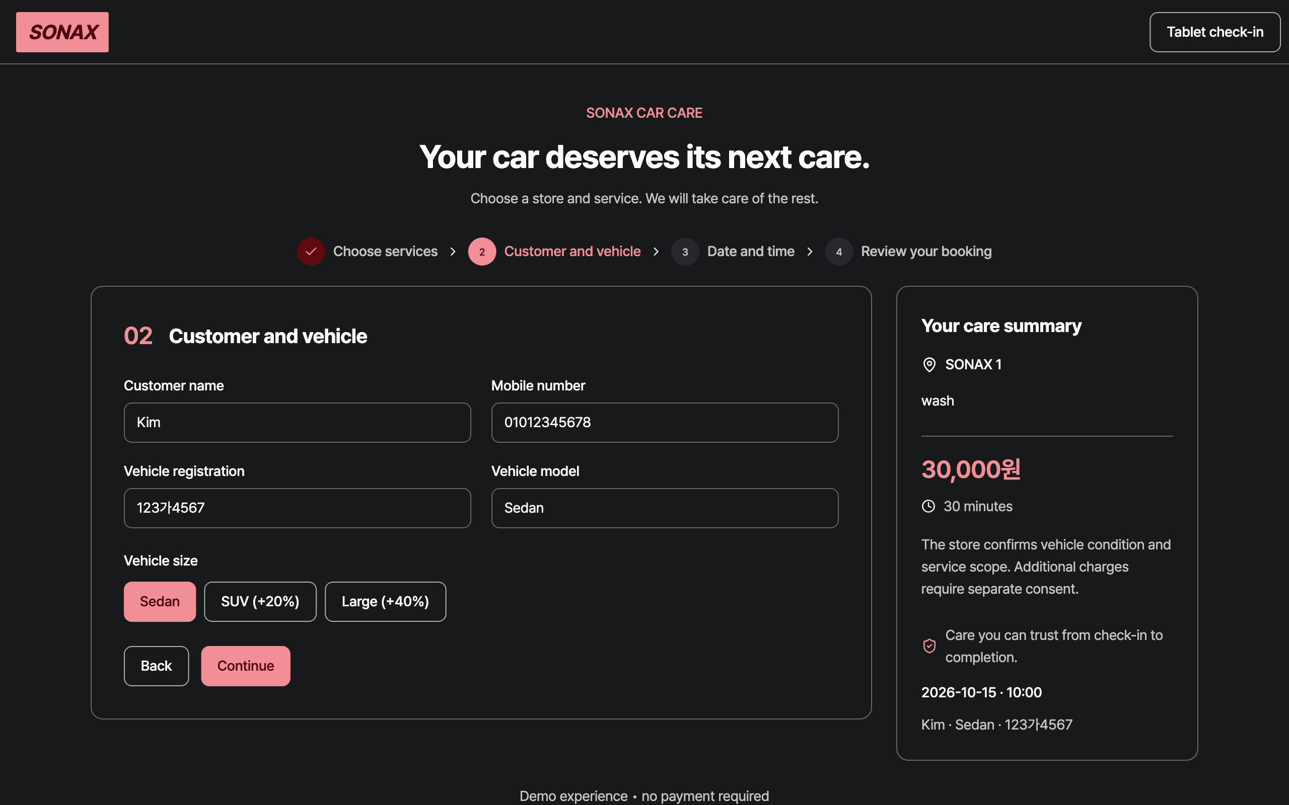 booking_step_1 — desktop · dark · en
