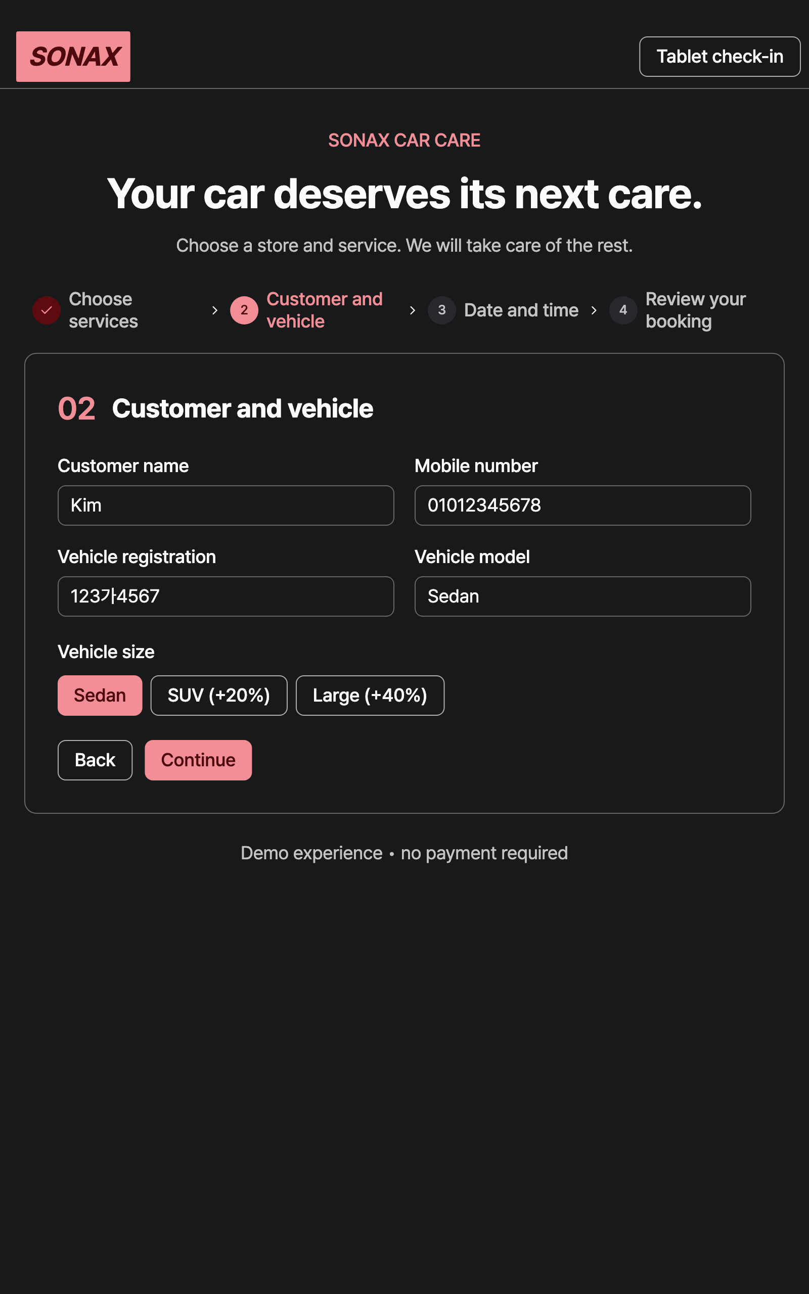 booking_step_1 — tablet · dark · en · text 1.3x
