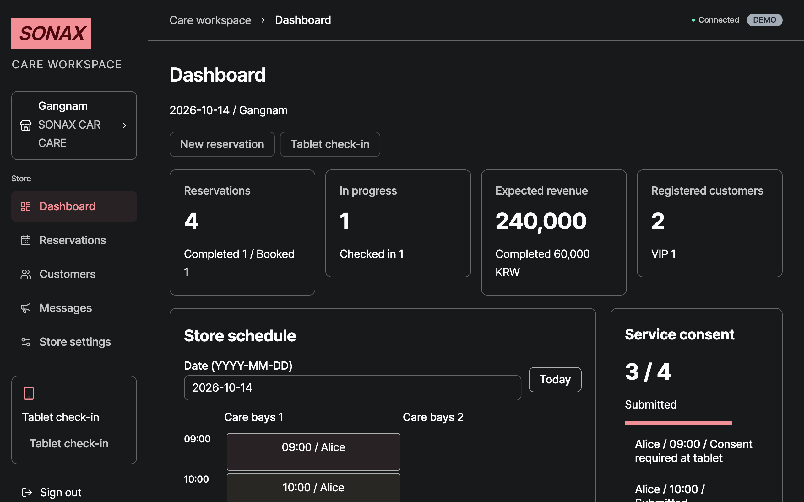 dashboard — desktop · dark · en · text 1.3x