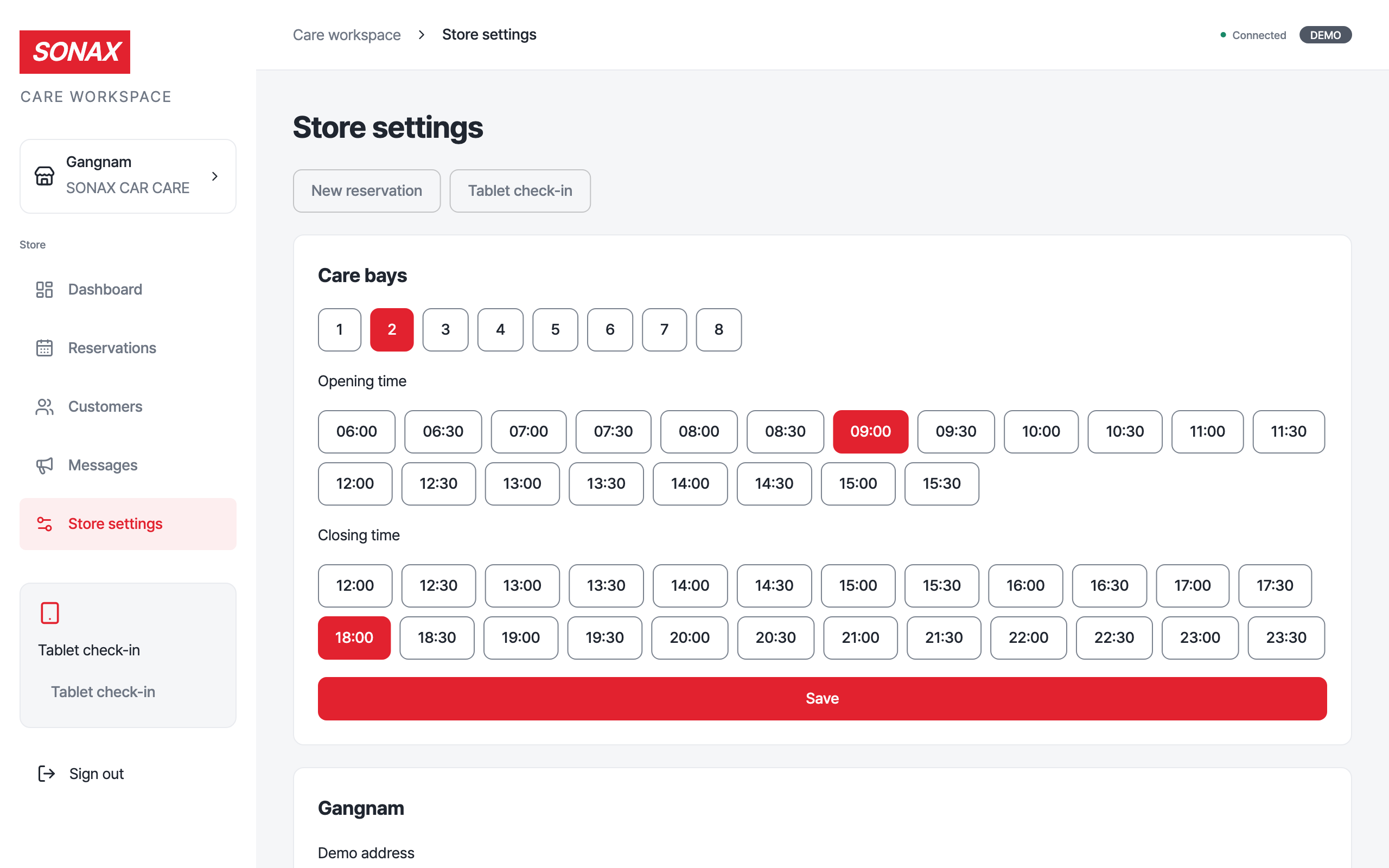 settings — desktop · light · en