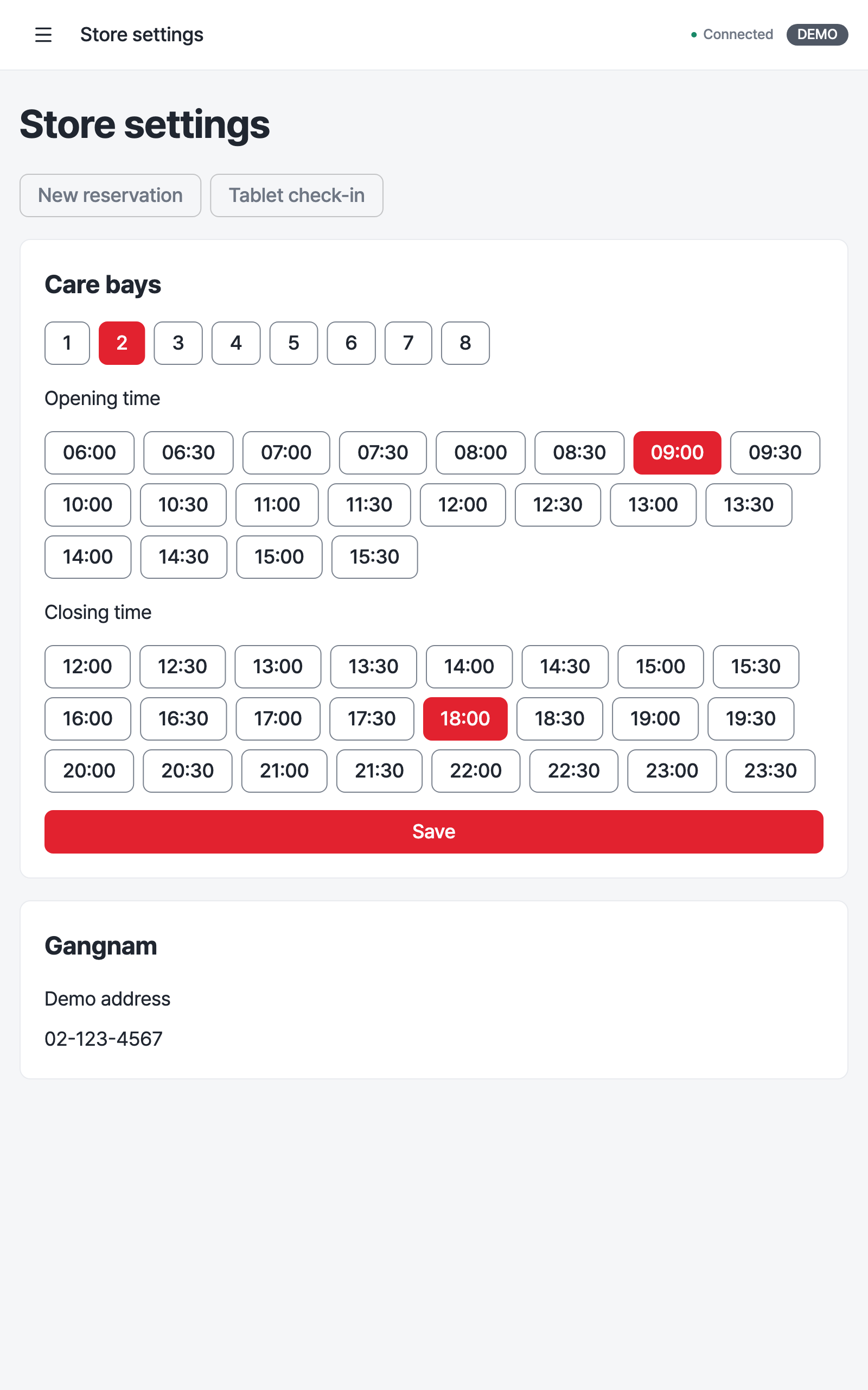 settings — tablet · light · en · text 1.3x