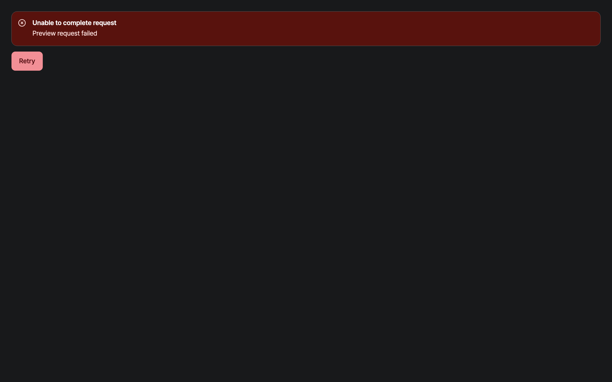workspace_error — desktop · dark · en