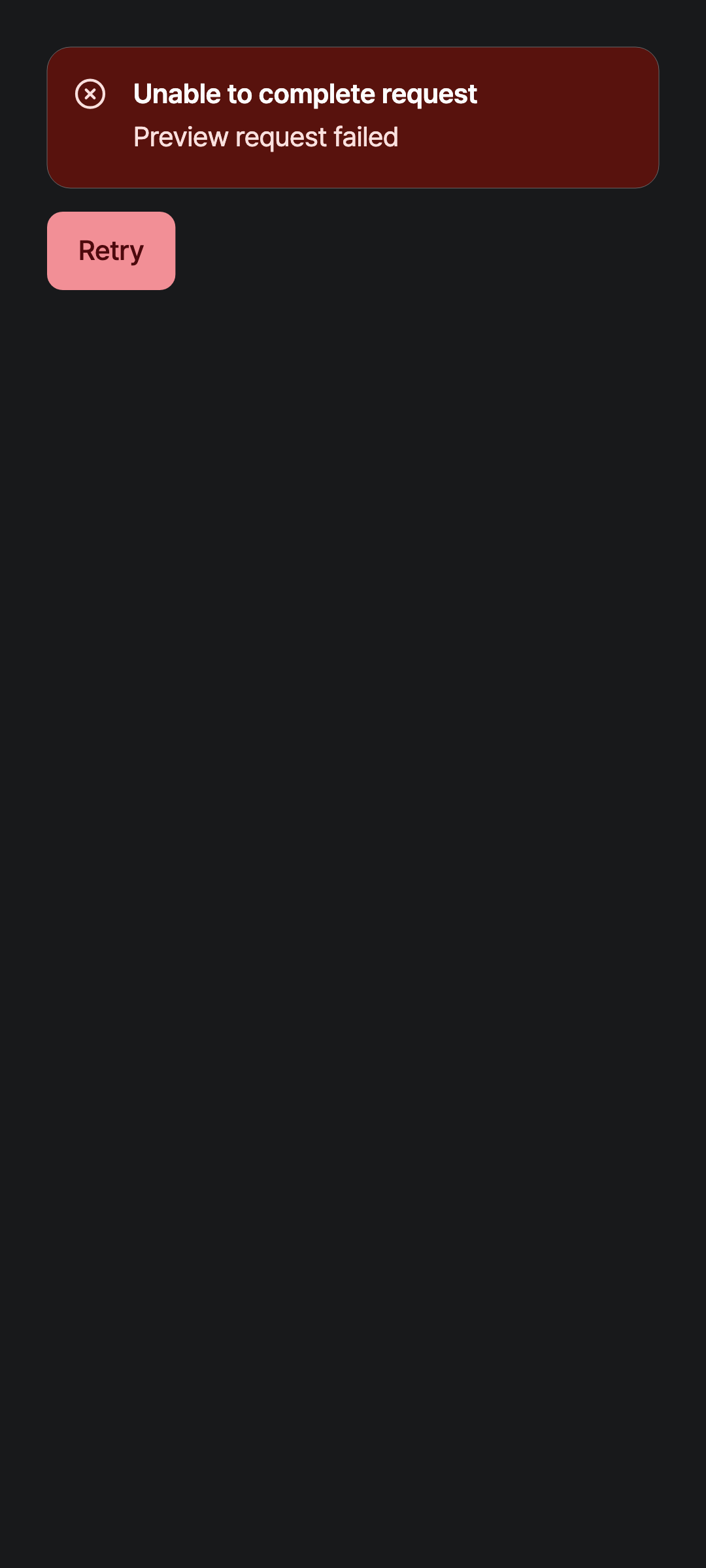 workspace_error — phone · dark · en