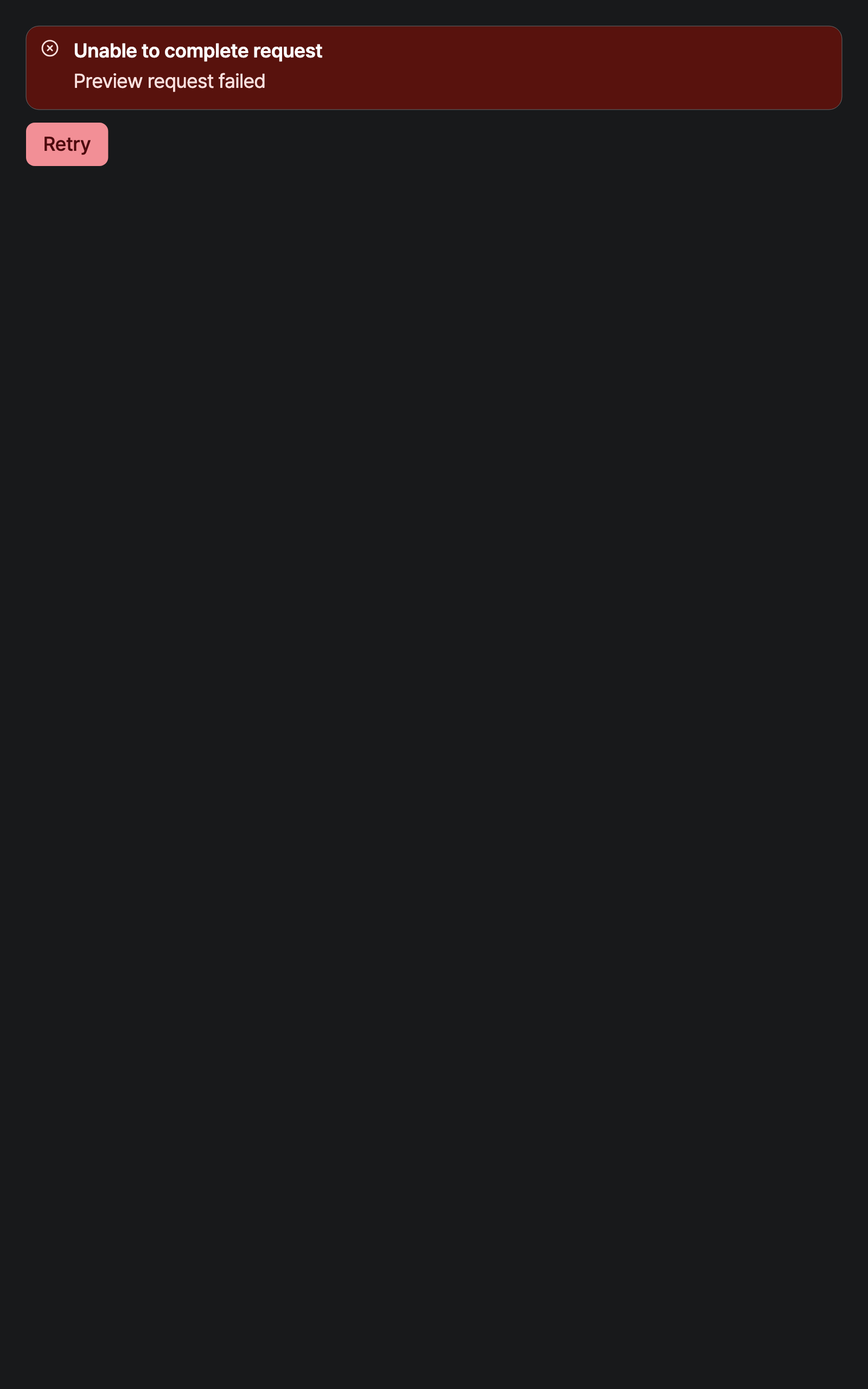 workspace_error — tablet · dark · en · text 1.3x