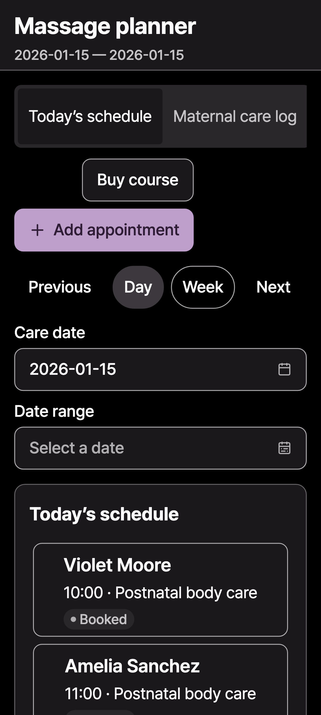 c09_planner — phone · dark · en · text 1.3x